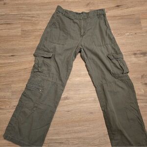 Aeropostale Men's Dark Green Cargo Pants